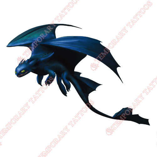 How to Train Your Dragon Customize Temporary Tattoos Stickers NO.3334